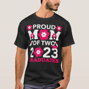 Ruw mam van twee 2023 Graduates Senior Afstuderen  T-shirt