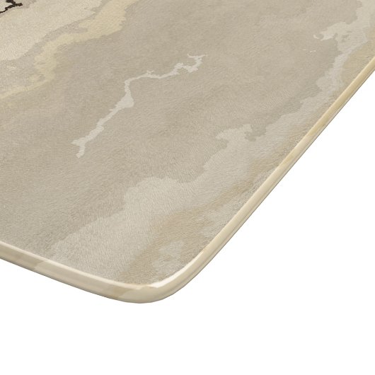 Ruw marmer snijplank (Hoek)