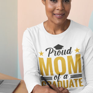 Ruw moeder van een Afstuderen hoes met lange mouwe T-shirt