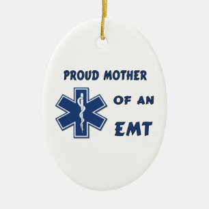 Ruw moeder van een EMT Keramisch Ornament
