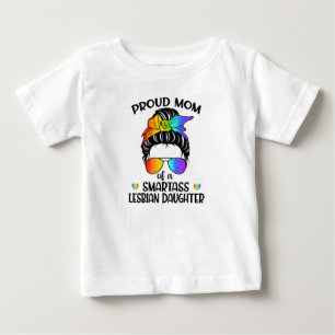Ruw moeder van een lesbische dochter LGBTQ in Smar
