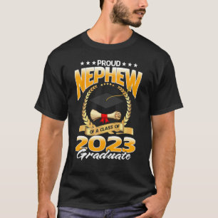 Ruw Nephew, van klasse 2023 Afstuderen graduatio T-shirt