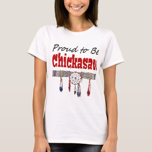 Ruw om Chickasaw Basic T-Shirt te zijn (Voorkant)