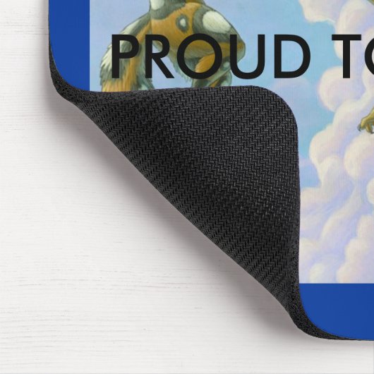 Ruw om dweilmousepad te zijn muismat (Hoek)