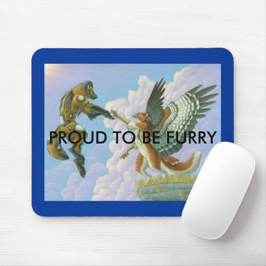 Ruw om dweilmousepad te zijn muismat (Met muis)