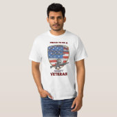 Ruw om een brutale veteraan te zijn t-shirt (Voorkant volledig)