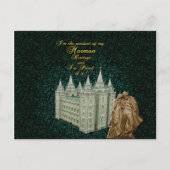 Ruw om een Mormon te zijn - Briefkaart (Voorkant)