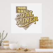 Ruw om een poster van steenkoolmijnen te worden (Keuken)