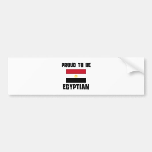 Ruw om EGYPTIAN te zijn Bumpersticker (Voorkant)