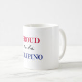 Ruw om fillipino te worden koffiemok (Voorkant rechts)