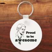 Ruw om Geweldige retro te zijn Sleutelhanger (Voorkant)