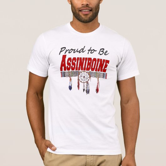 Ruw om het Assiniboine-T-shirt te zijn T-shirt (Voorkant)
