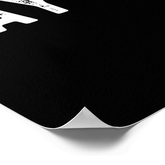 Ruw om homo en zwart te zijn poster (Hoek)