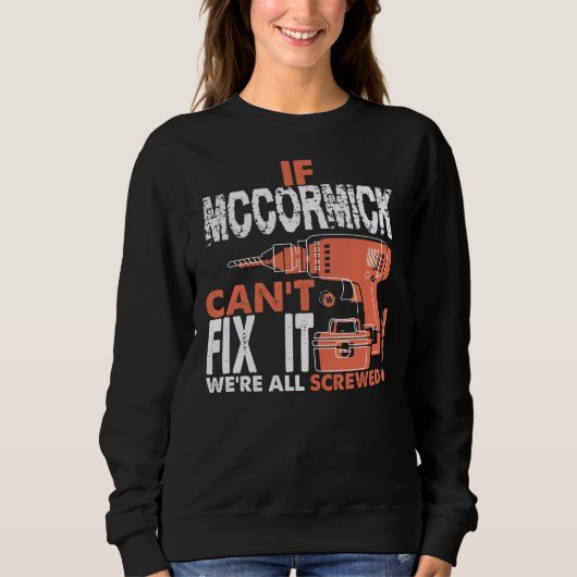 Ruw om MCCORMICK-shirt te worden Trui (Voorkant)