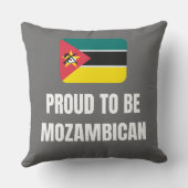 Ruw om Mozambikaans te worden Kussen (Achterkant)