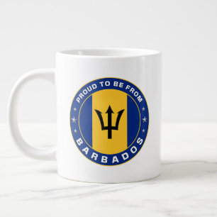 Ruw om uit Barbados te komen Grote Koffiekop