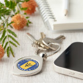 Ruw om uit Barbados te komen Sleutelhanger (Zijkant)