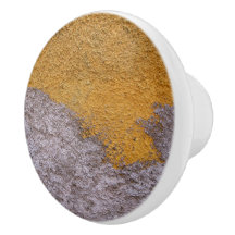 Ruw onbewerkte betonbouwmuur Geel grijs