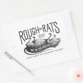 "Ruw op Ratten Advertentie" Sticker Set (Envelop)