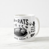 Ruw op ratten koffiemok (Voorkant rechts)