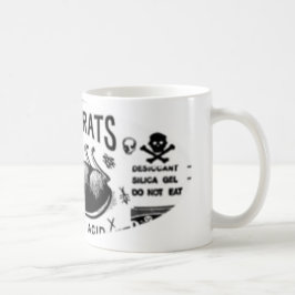 Ruw op ratten koffiemok