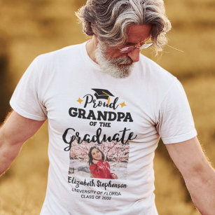 Ruw opa van de afstuderen fotonaam T-Shirt