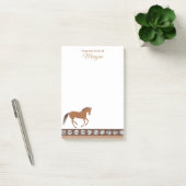 Ruw Paard Nep Leer Van Tafel Van Pony Post-it® Notes (Kantoor)