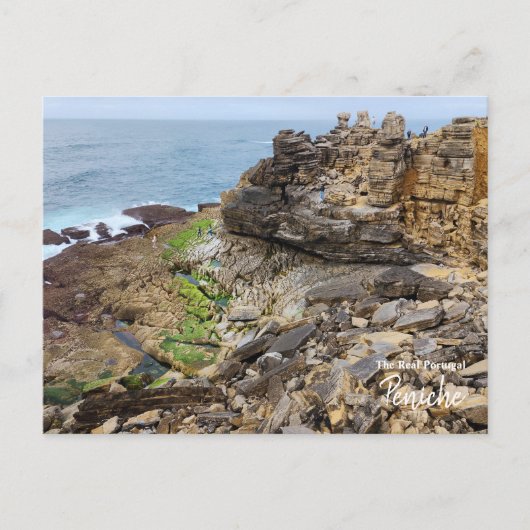 Ruw Peniche- Portugal Briefkaart (Voorkant)