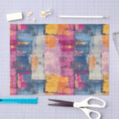 Ruw penseelstreekpapier tissuepapier (Craft)