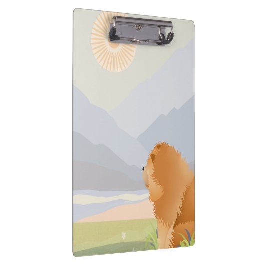 RUW ROOD CHOW Acryl Klembord (Rechts)