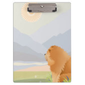 RUW ROOD CHOW Acryl Klembord (Voorkant)