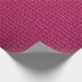 Ruw roze leder cadeaupapier (Hoek)