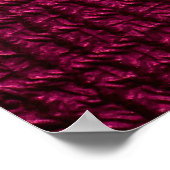 Ruw roze leder poster (Hoek)