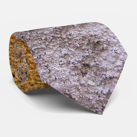 Ruw ruw beton grijs gele bouwmuur stropdas (Opgerold)