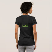 Ruw T-shirt voor eten (Achterkant volledig)