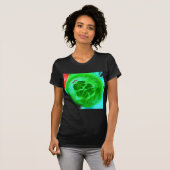 Ruw T-shirt voor eten (Voorkant volledig)