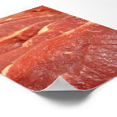 Ruw vlees poster (Hoek)