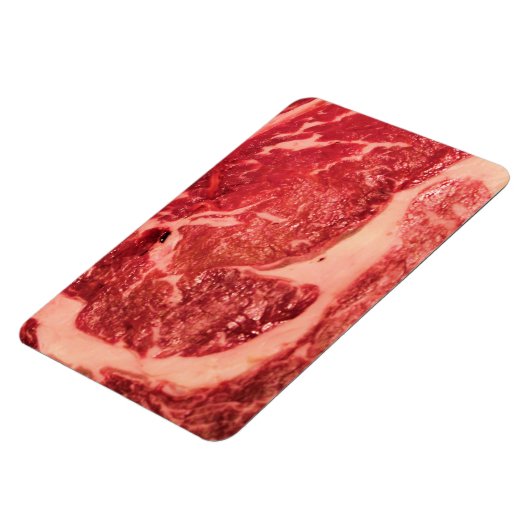 Ruw vlees Ribeye Steak Magneet (Linkerzijde)