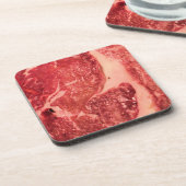 Ruw vlees Ribeye Steak Onderzetter (Linkerzijde)