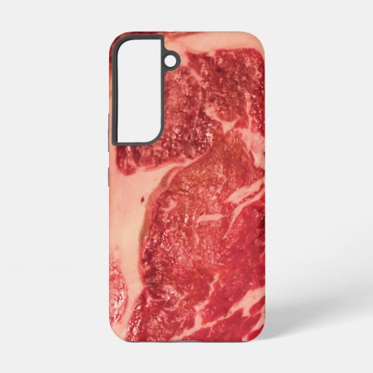 Ruw vlees Ribeye Steak Samsung Galaxy Hoesje (Achterkant)