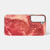Ruw vlees Ribeye Steak Samsung Galaxy Hoesje (Achterkant horizontaal)