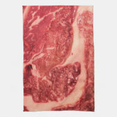 Ruw vlees Ribeye Steak Theedoek (Verticaal)