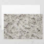 Ruw wandoppervlak briefpapier (Voorkant / Achterkant)