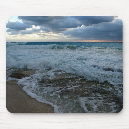 ruw water mousepad muismat (Voorkant)