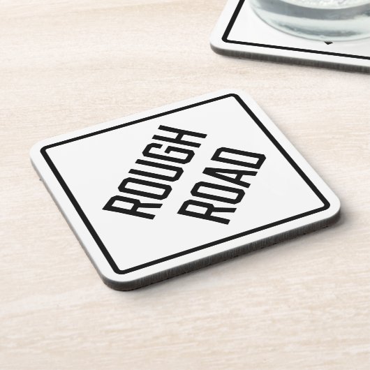 ruw weg hard plastic Onderzetter (Linkerzijde)