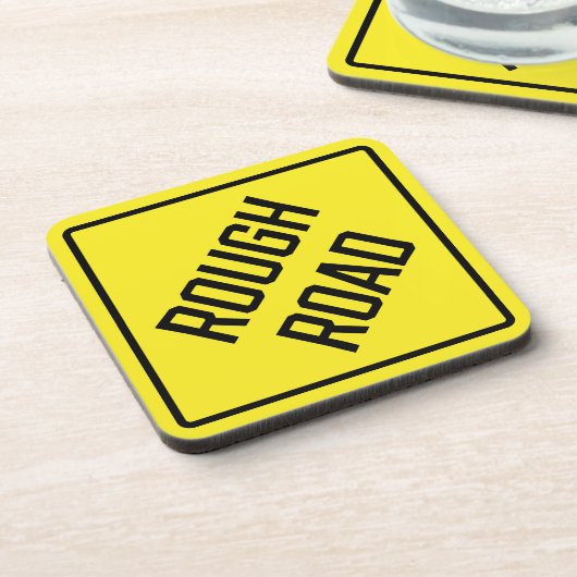 ruw weg hard plastic Onderzetter (Linkerzijde)