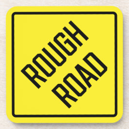 ruw weg hard plastic Onderzetter