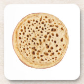 Ruw wit bier onderzetter (Voorkant)