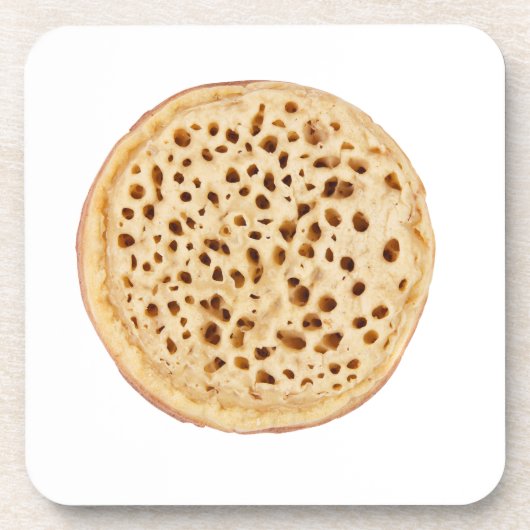 Ruw wit bier onderzetter (Voorkant)