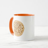 Ruw wit mok (Voorkant links)